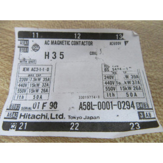 0A15S-5 Coil 0A15S5 - Used