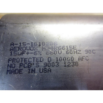 Aerovox A-15-1010206 Capacitor A151010206 - Used