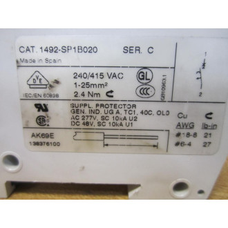 Allen Bradley 1492-SP-1B100 Circuit Breaker 1492SP1B100 2A - New No Box