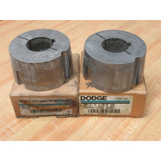 Dodge 119114 Taper Lock Bushing 2517X138KW (Pack of 2)