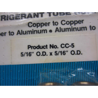 Watsco CC-5 Tube Connector CC5 (Pack of 2)