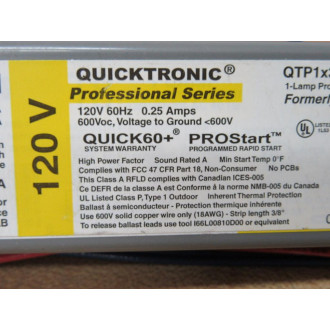 Sylvania QTPx32T8120 PSN-F Ballast QTPx32T8120PSNF - New No Box