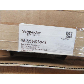 Schneider VA-2253-522-9-18 Ball Valve Assebly VA2253522918