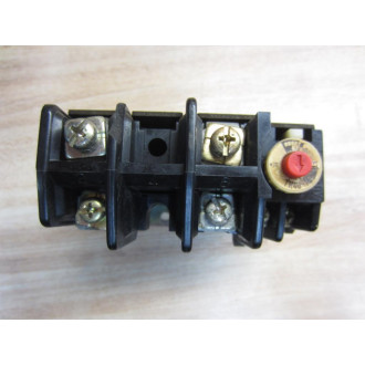 Hitachi TR40-1E-TH1 Overload Relay TR401ETH1 Missing Contacts - Used