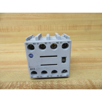 Allen Bradley 100F-A13 Auxiliary Contact 100FA13