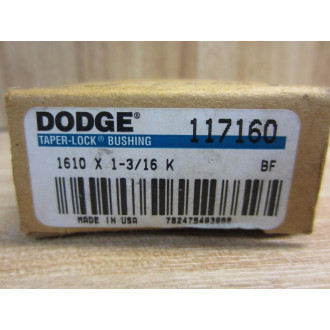 Dodge 117160 Bushing 1610 X 1-316 K