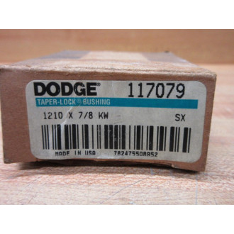 Dodge 117079 Taper Lock Bushing 1210 x 78 KW