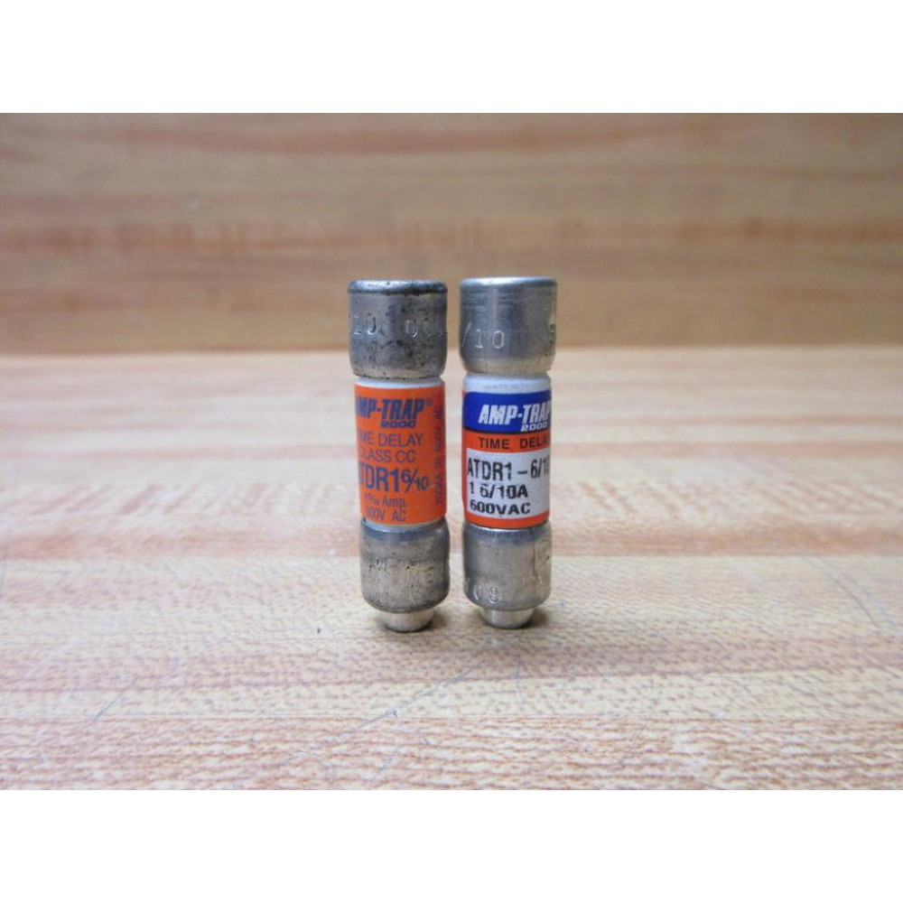 Gould Shawmut Ferraz Mersen ATDR 1-610 Fuse Cross Ref 4ZAV1 (Pack of 2) - New No Box