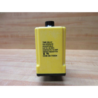 Potter & Brumfield CDB-38-70004 Time Delay 3A945 Cracked Housing - Used
