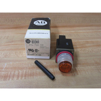 Allen Bradley 800MR-P16 Pilot Light 800MRP16 Amber WBulb Tool