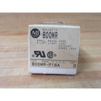 Allen Bradley 800MR-P16 Pilot Light 800MRP16 Amber WBulb Tool