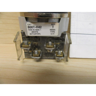 Allen Bradley 800T-H42B Selector Switch - New No Box