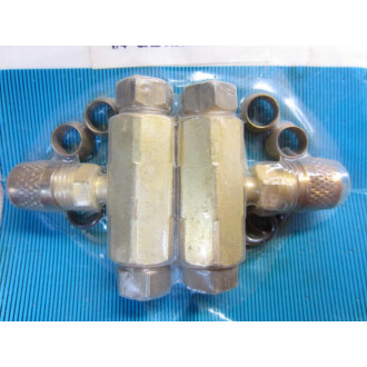 Watsco CCA-5 Tube Connector 516" O.D. x 516" O.D. (Pack of 2)