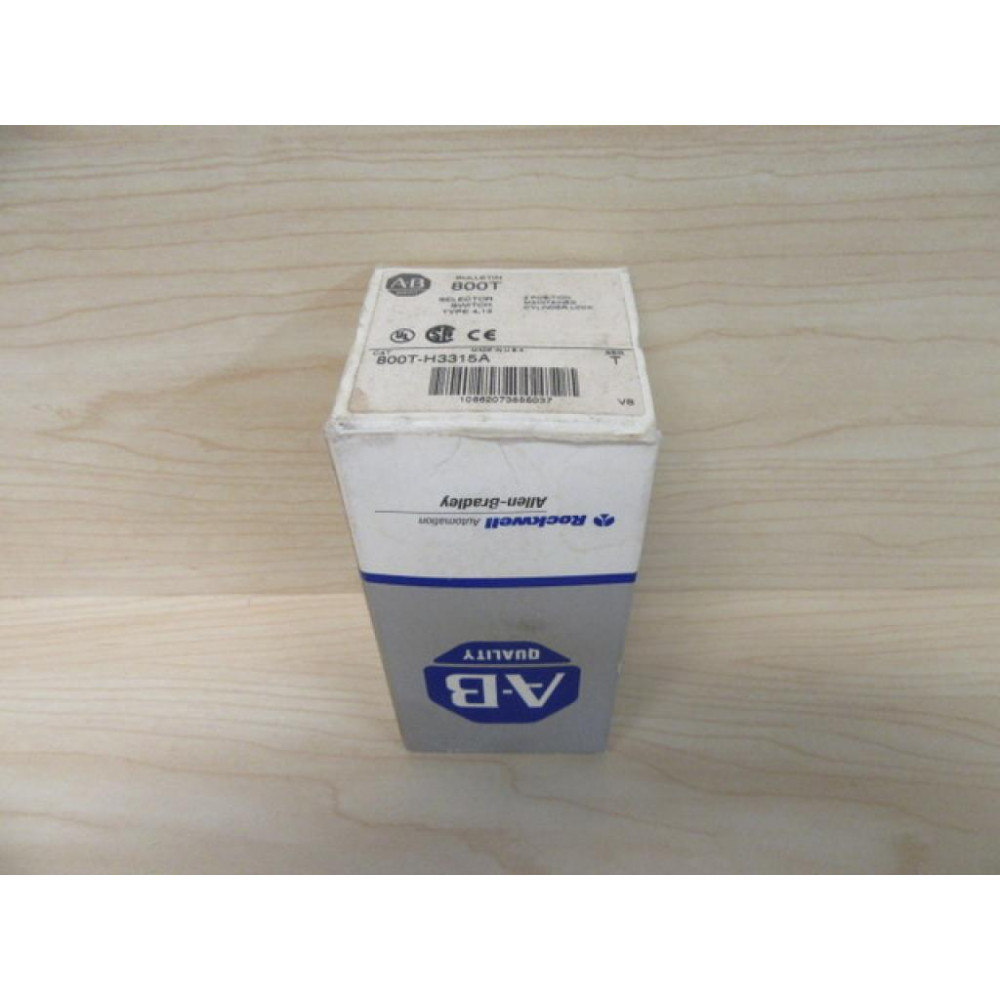 Allen Bradley 800T-H3315A Selector Switch EMPTY BOX ONLY!!