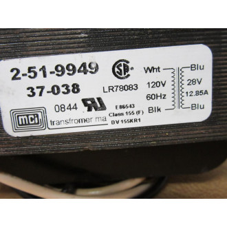 MCI 2-51-9949 Transformer 2519949 - Used
