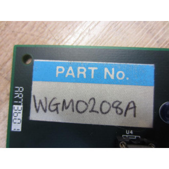 WGM0208A Circuit Board LK4000 TGM0135B - Used