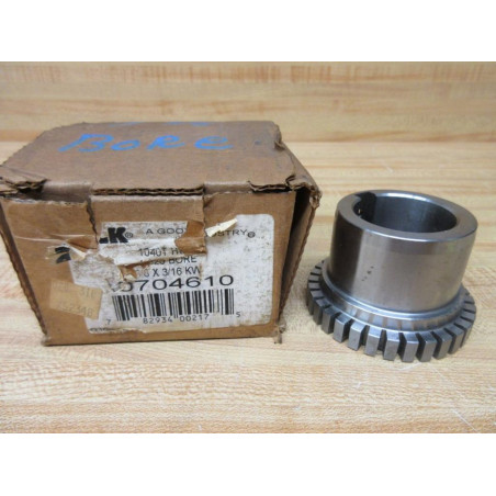 Falk 1040T 0704610 Coupling Flex  Hub 1040T0704610 1.625 Bore WO Screw