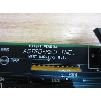 Astro-Med 41031-000 Circuit Board 41031000 - Used