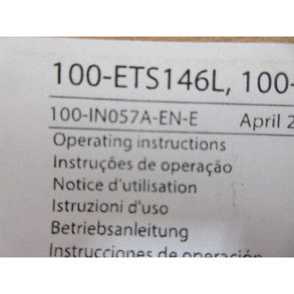 Allen Bradley 100-ETS146L Panel Accessory 100ETS146L - New No Box