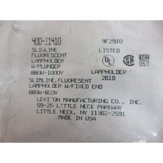 Leviton 400-31410 Lighting Fixture 40031410