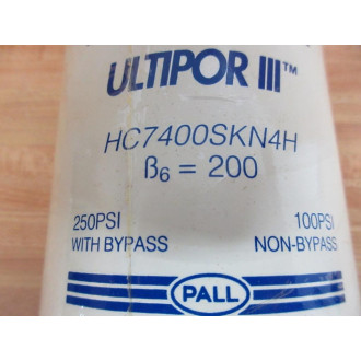 Pall HC7400SKN4H Hydraulic Filter