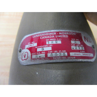Lunkenheimer-Morrison 4390-B Pump 4390B - New No Box