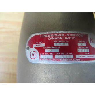 Lunkenheimer-Morrison 4390-B Pump 4390B - New No Box