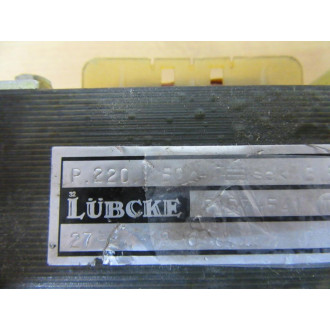 Lubcke D157-541 Transformer D157541 - Used