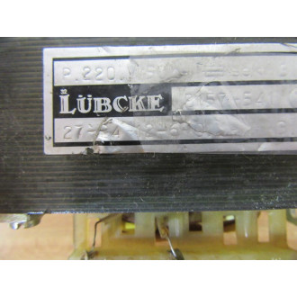 Lubcke D157-541 Transformer D157541 - Used