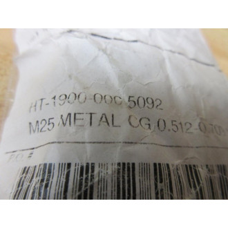 Harting 1900-000-5092 Cable Gland HT-1900-000-5092 (Pack of 4)