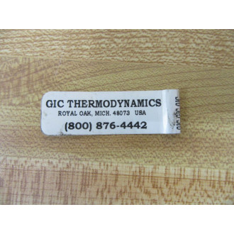 GIC Thermodynamics IAC-TC-W02 Thermocouple IACTCW02 - New No Box