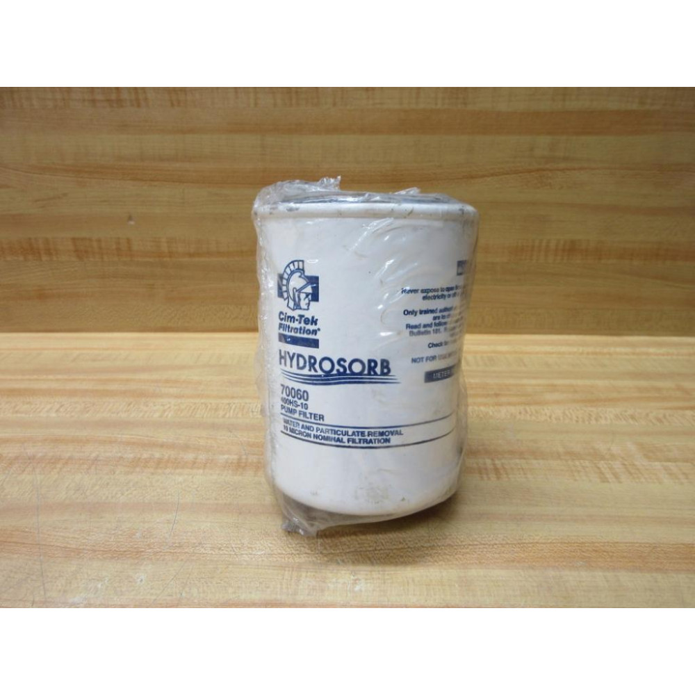 Cim-Tek 70060 Hydrosorb Pump Filter 400HS-10 - New No Box