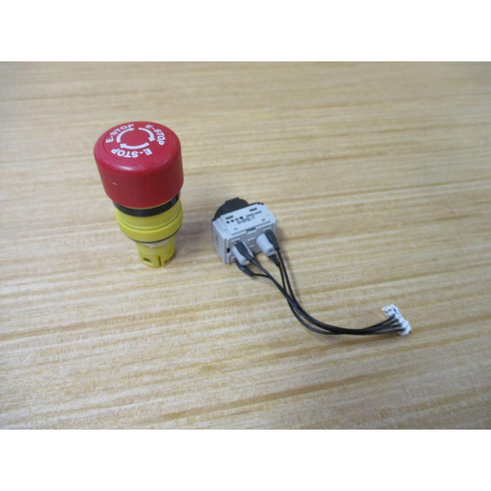 EAO 61-8755.17 Switching Element 61875517 W E-Stop - New No Box