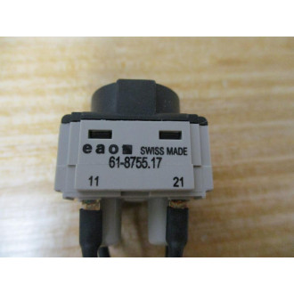 EAO 61-8755.17 Switching Element 61875517 W E-Stop - New No Box