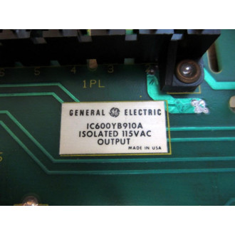 General Electric IC600YB910 GEFanuc Output Board IC600YB910A - Used