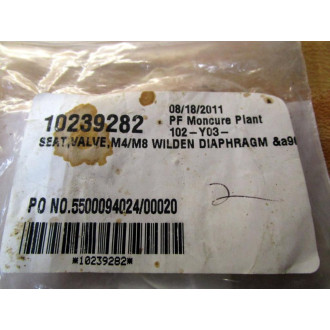 Wilden 10239282 Valve Seat Diaphragm (Pack of 2)