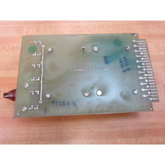 Dynamatic 15-54-35 Circuit Board 15-54-315 - Used