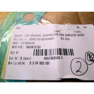A.P. Services 1000075734 Gasket