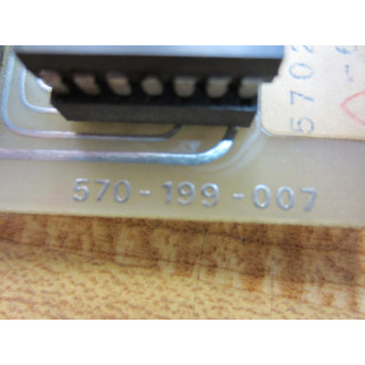 SMT 570-199-007 Memory Current Driver Y 570199007 - Used