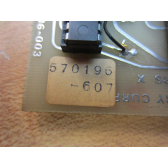SMT 570-196-003 Memory Current Driver X 570196003 - Used