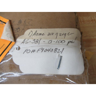Acme 66-040-905 Air Gauge 66040905 0-100