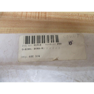 Buna-N 6SX 34 O-Ring 6SX34