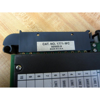 Allen Bradley 1771-AF Fiber Optic Converter 1771AF Ser B - Used