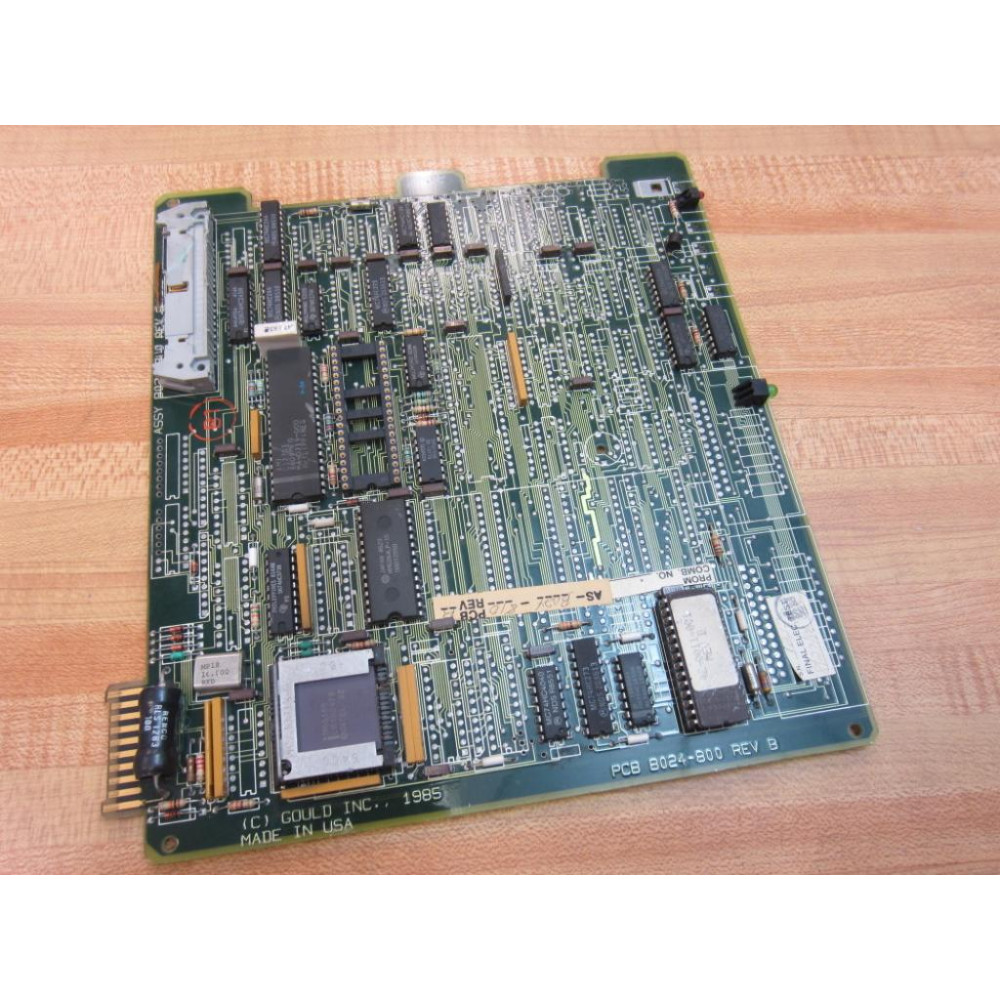 Gould B024-800 Circuit Board B024800 AS-B024-810 - Used