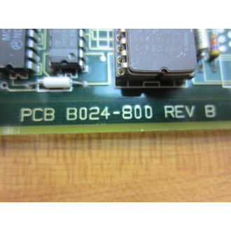 Gould B024-800 Circuit Board B024800 AS-B024-810 - Used