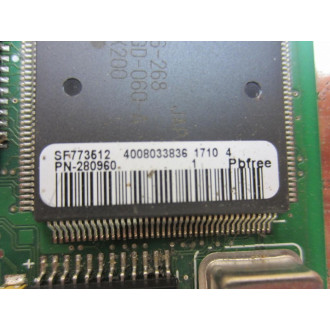 Nachi 258158 Circuit Board 280960 - Used