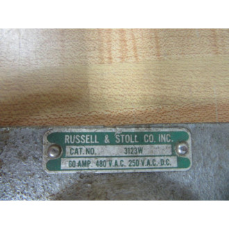 Russell & Stoll 3123W Receptacle - Used
