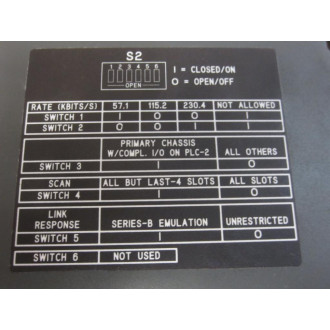 Allen Bradley 1771-ASB Module Ser E, FW Rev.H, 96218071 A01 WWiring Arm - Used