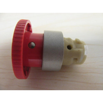 Siemens 3SB1000-1AC01 Push Twist Switch Silver Bezel - Used