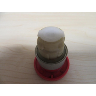 Siemens 3SB1000-1AC01 Push Twist Switch Silver Bezel - Used